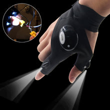 Fingerless Glove LED Torch